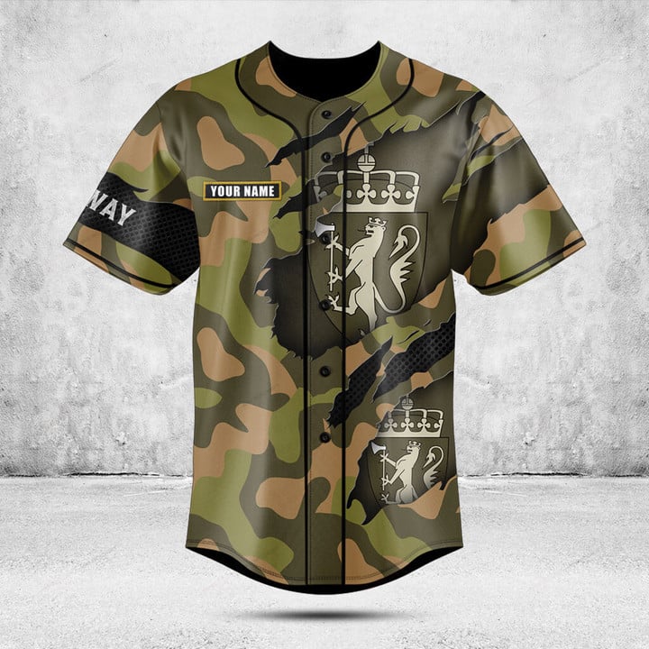 Kaos Kancing Grafis Peta Norwe - Men'S Fashion Names ulasan dan harga