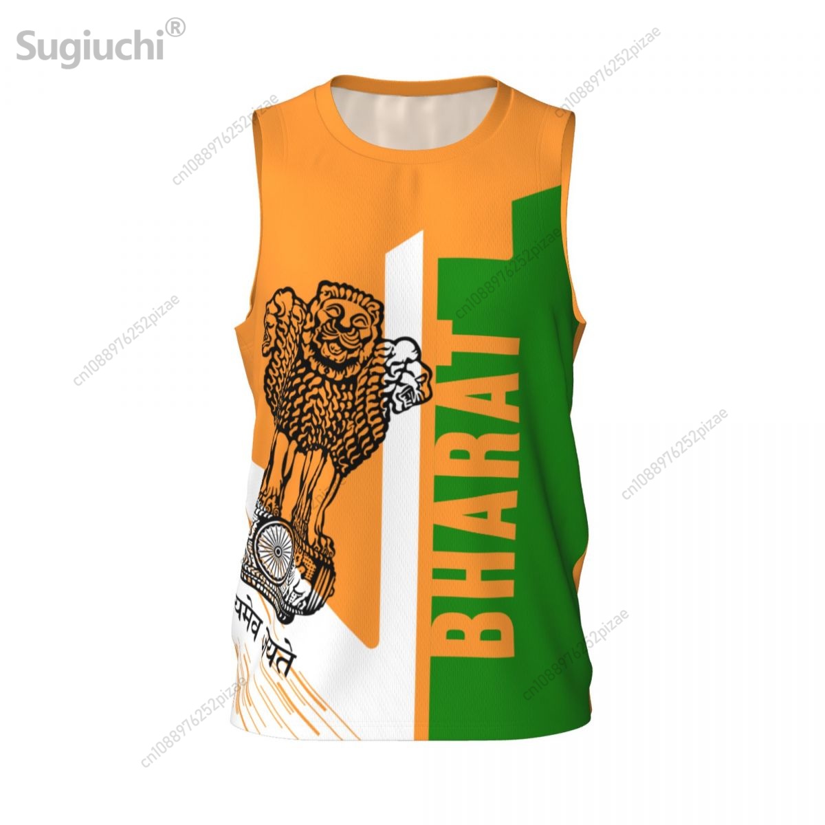Kaos Olahraga Bendera 3D INDIA - Men'S Fashion Names ulasan dan harga